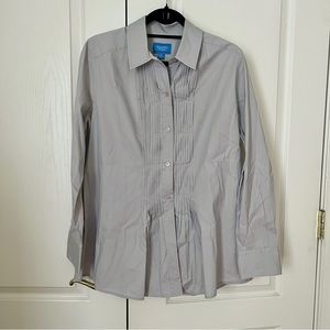 vera wang long shirt/blouse